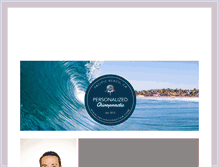 Tablet Screenshot of personalizedchiropractic.com